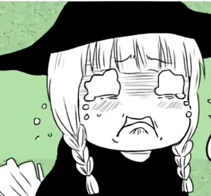Otousan's Short Story: Little Witch Tries to Fly With a Broom