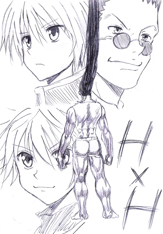 Tsuyokute Hunter x Hunter background