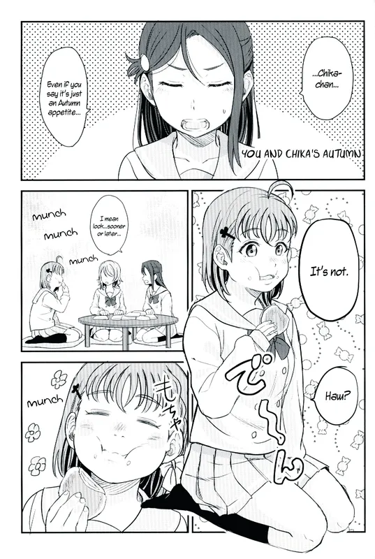 Love Live! Sunshine!! - You and Chika’s Autumn (Doujinshi)