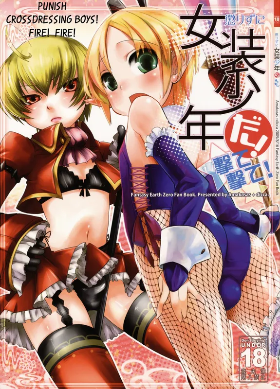 The boy is still cross-dressing! Shoot him! (Fantasy Earth Zero)