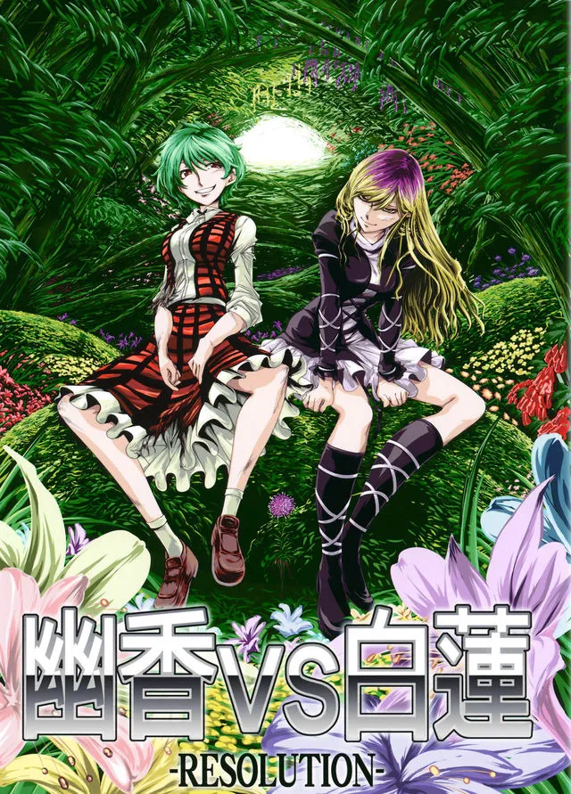 Touhou - Yuuka vs Byakuren Resolution (Doujinshi) background