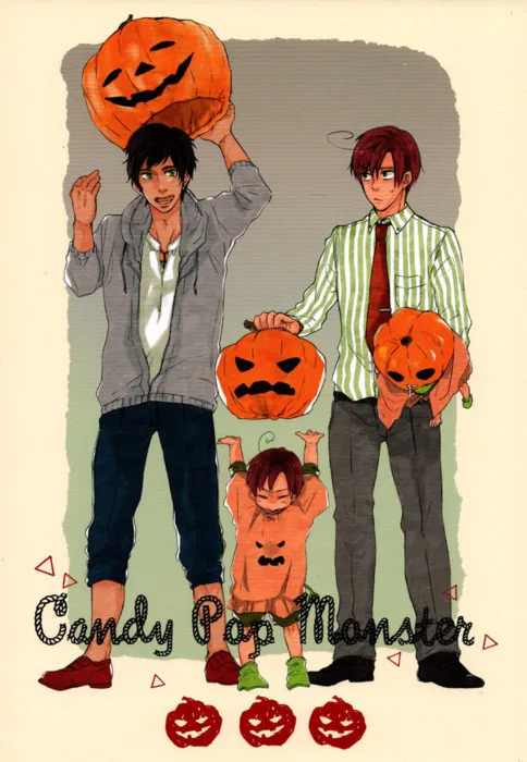 Hetalia - Candy Pop Monster (Doujinshi) background