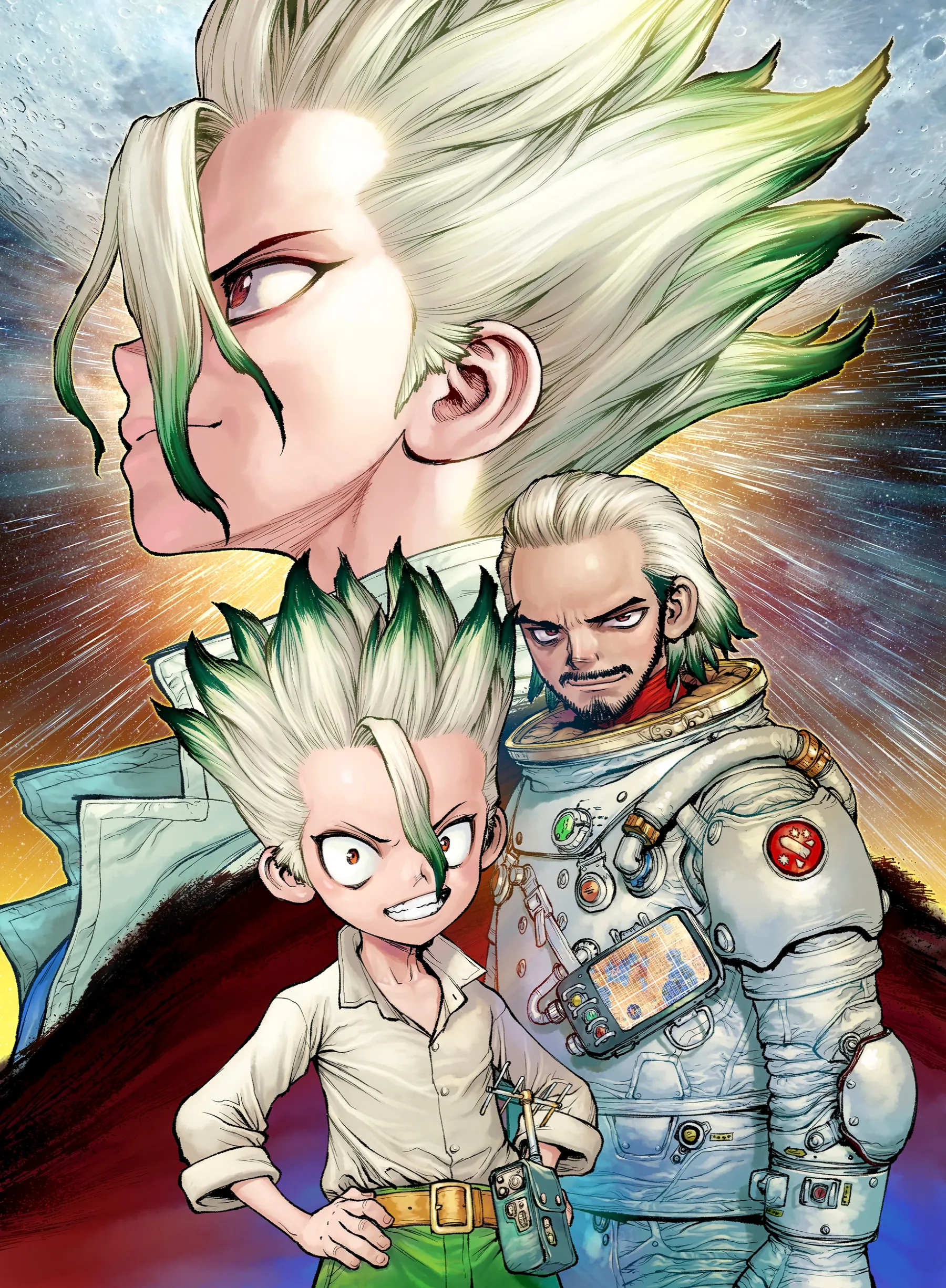 Dr. STONE: 4D Science background