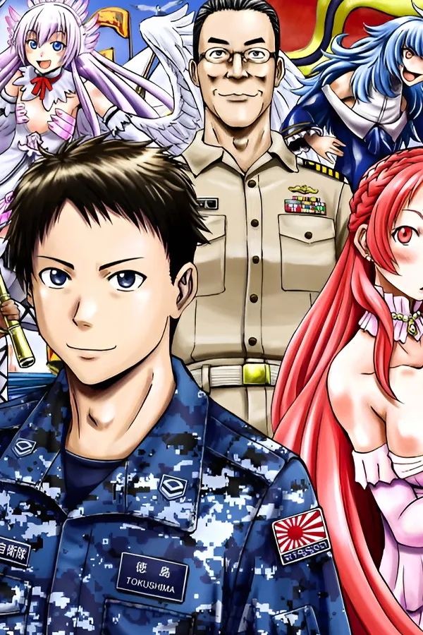 Gate Season 2: Jieitai Kanoumi nite, Kaku Tatakaeri background