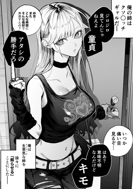 Namaiki na Gyaru Ane o Ore no Houhou de Wakaraseru Koto ni Shita Hi