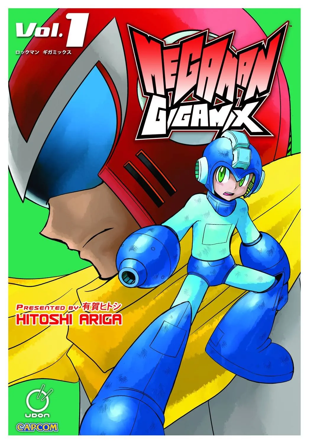 Mega Man Gigamix background