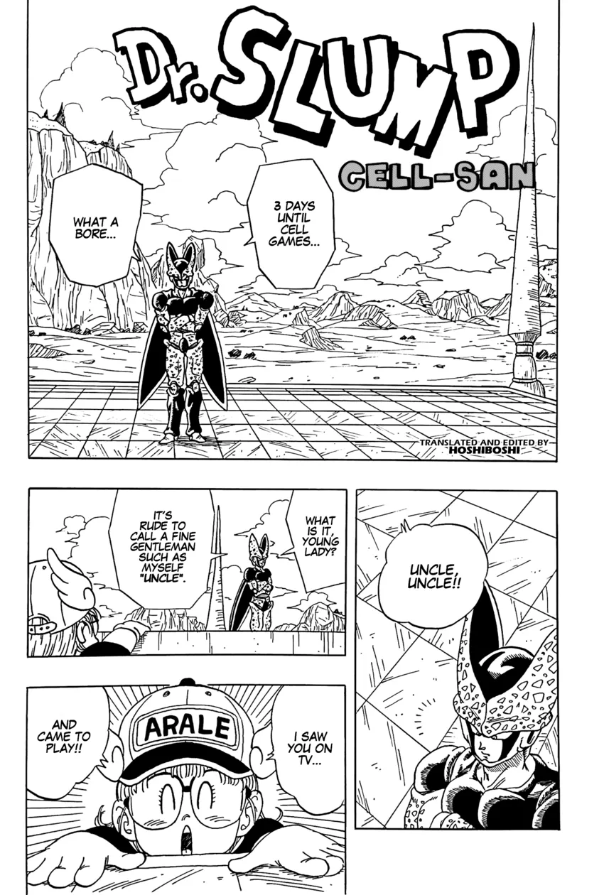 Dr. Slump - Mr. Cell background