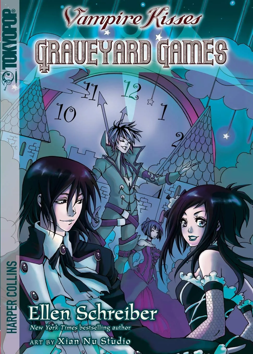 Vampire Kisses: Graveyard Games background